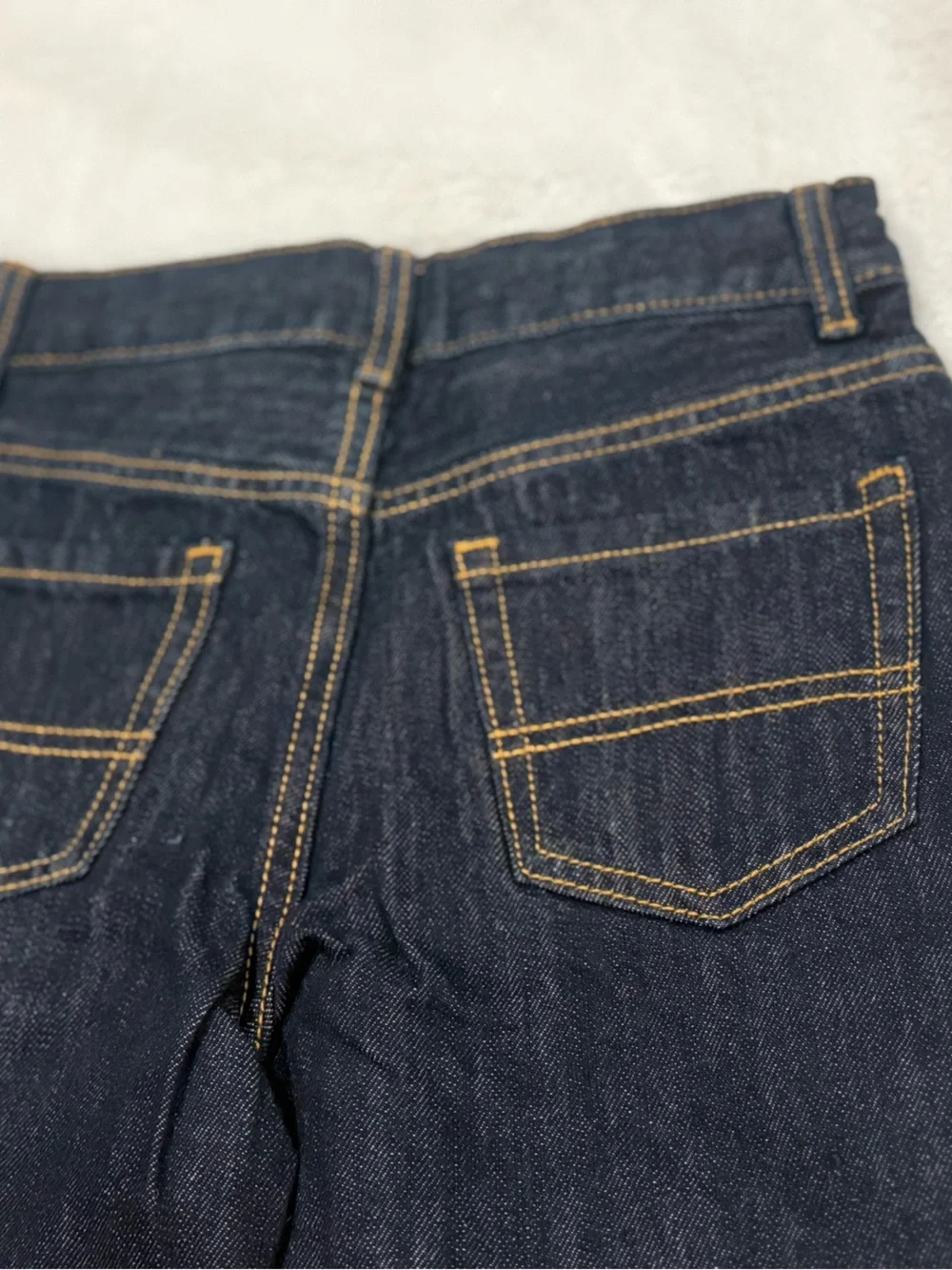 The Children's Place Boys Dark Blue Denim Shorts - Size 7